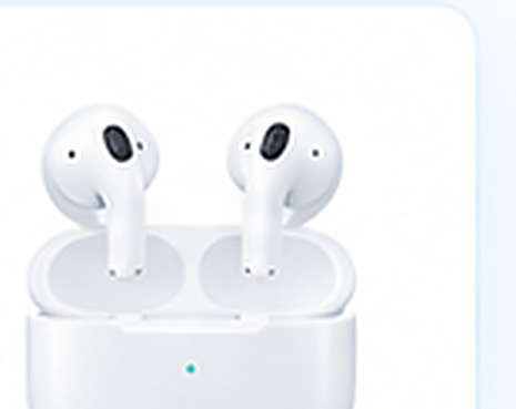 Wireless earbuds with charging case